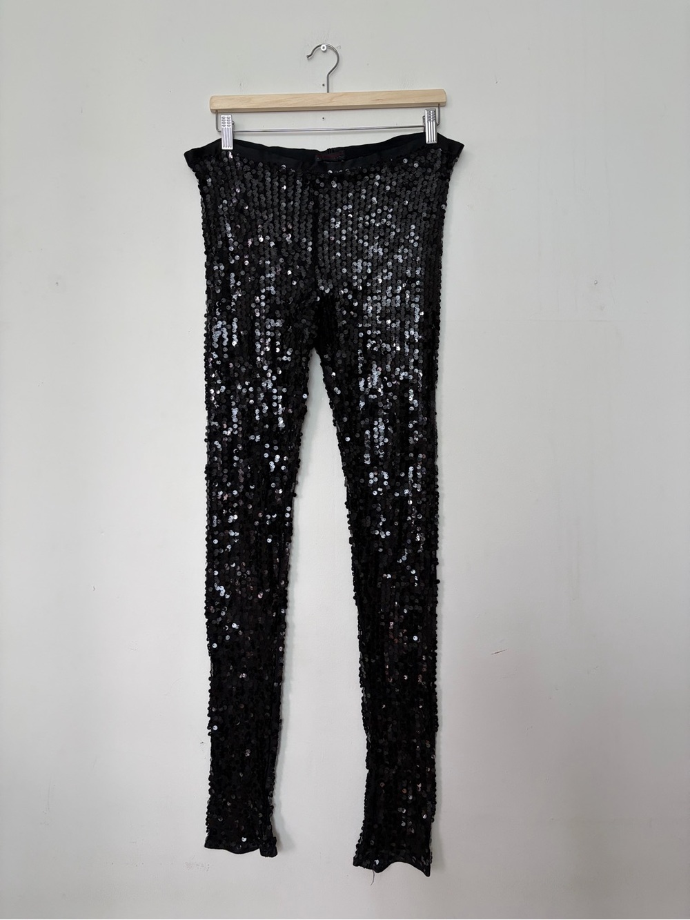 Custo Barcelona Black Sequin Leggings
